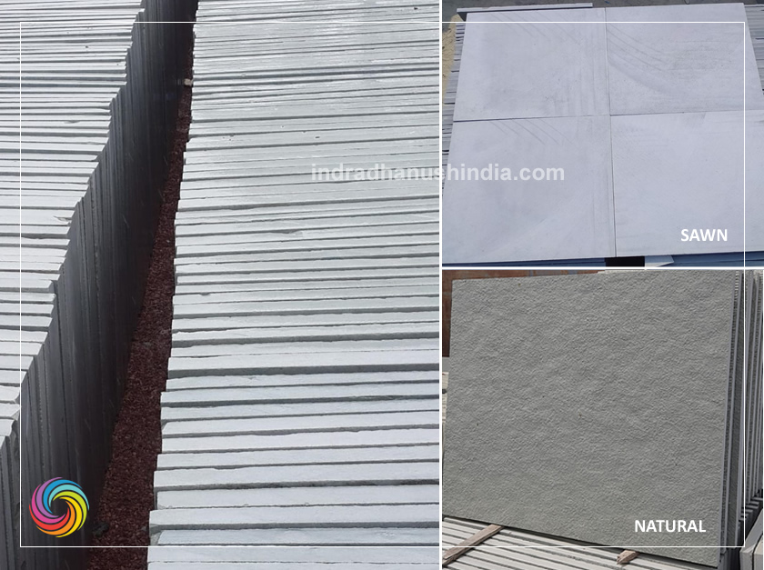 Kota Stone Bluish Green (Natural & Sawn Finish)